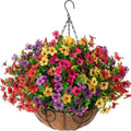 🔥Simulated Hanging Flower Basket🌸No Watering, No Wilting💧—Just a Picture Perfect Home Every Single Day.