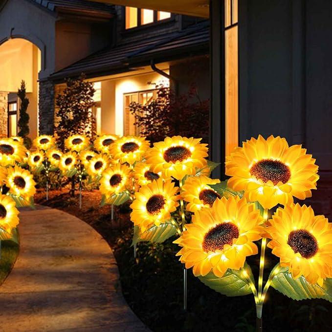 🌻Hot Sale 49% OFF- 🌞Solar LED Sunflower Garden Lights