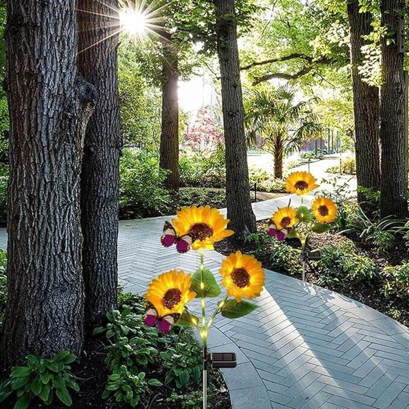 🌻Hot Sale 49% OFF- 🌞Solar LED Sunflower Garden Lights