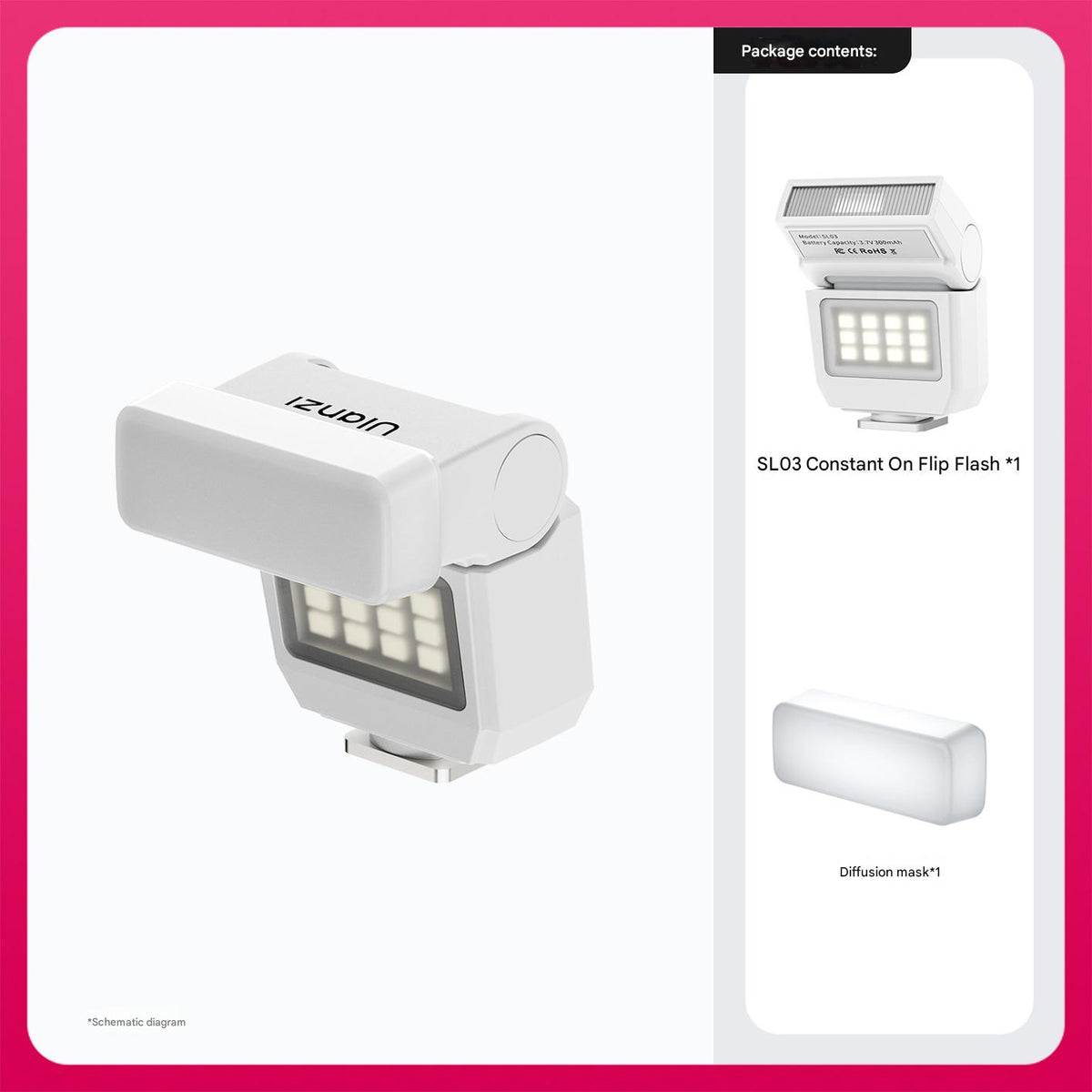 Mini Camera Flash / LED Fill Light