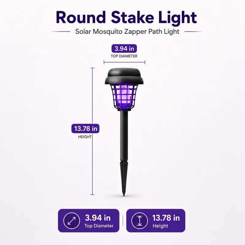 🏠Summer Essentials🦟Solar-Powered UV Mosquito Killer Lamp