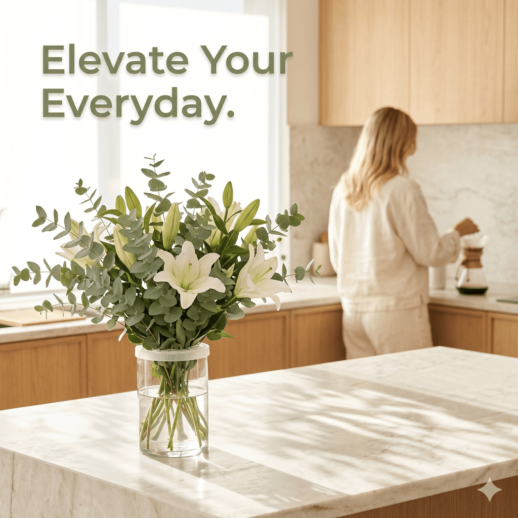 🌸🔥Reusable Silicone Flower Arranging Grid, Stretches Over The Rim of Vase, Self-Grips to Glass, for Easy Flower Arranging.