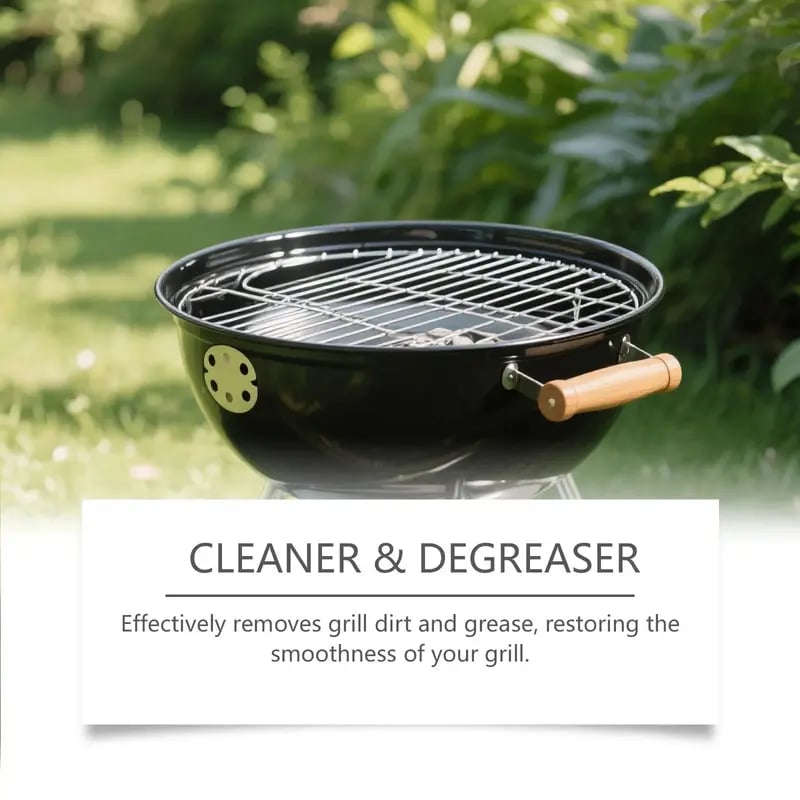 🔥Hot Sale🔥BBQ Non-toxic, Heavy Duty, No Residue Grill Cleaner Degreaser Spray