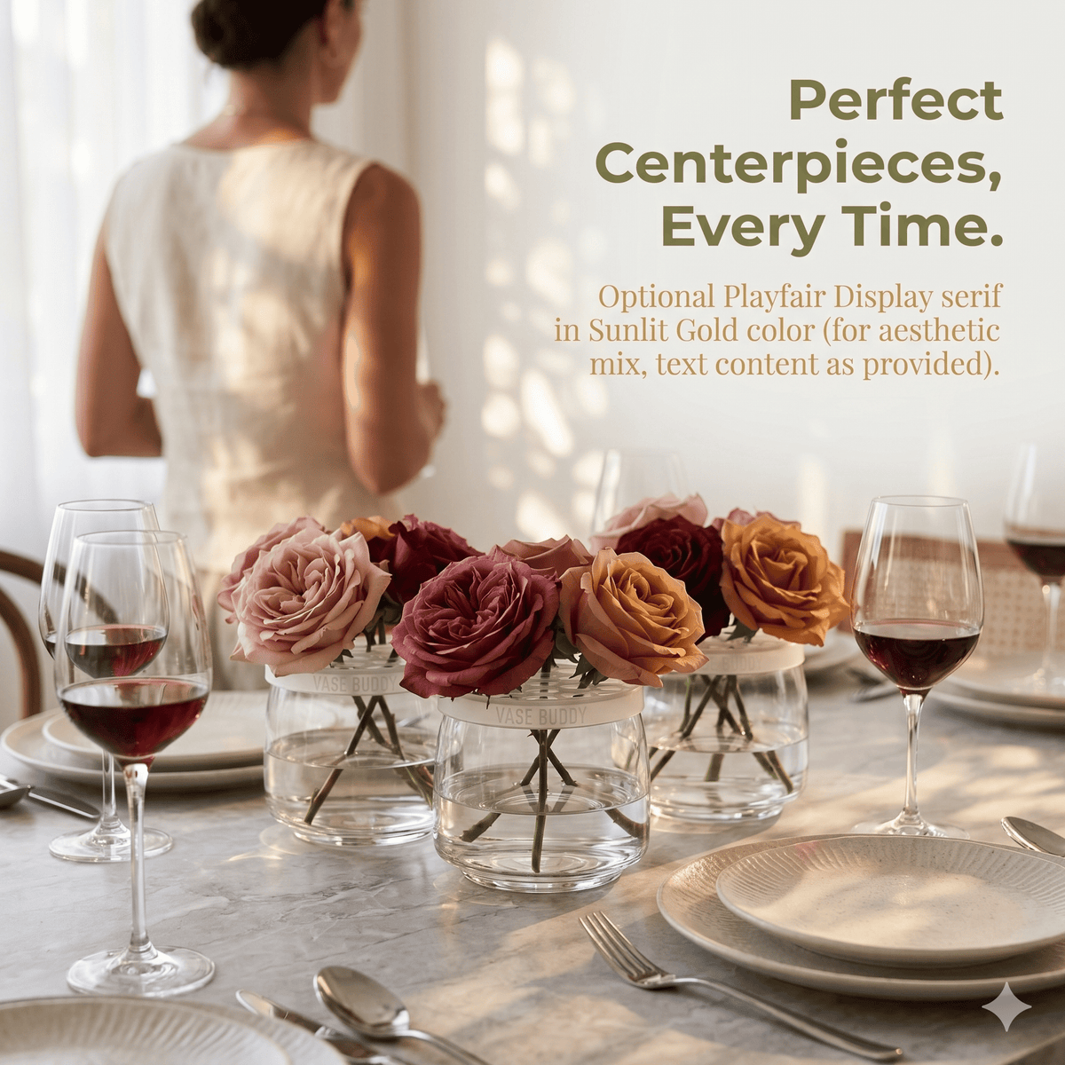 🌸🔥Reusable Silicone Flower Arranging Grid, Stretches Over The Rim of Vase, Self-Grips to Glass, for Easy Flower Arranging.