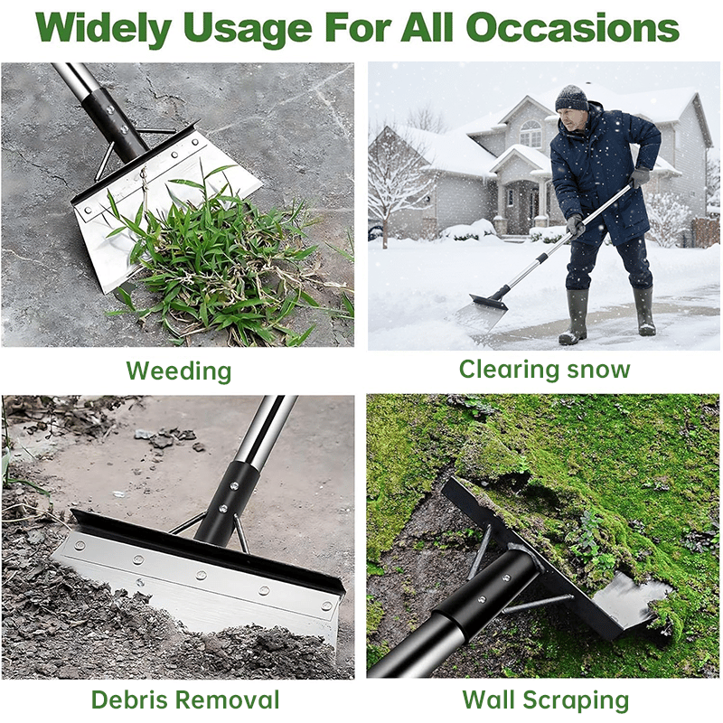🔥Last Day 49% OFF👍Heavy-Duty Multi-Purpose Garden Scraper & Ice Breaker