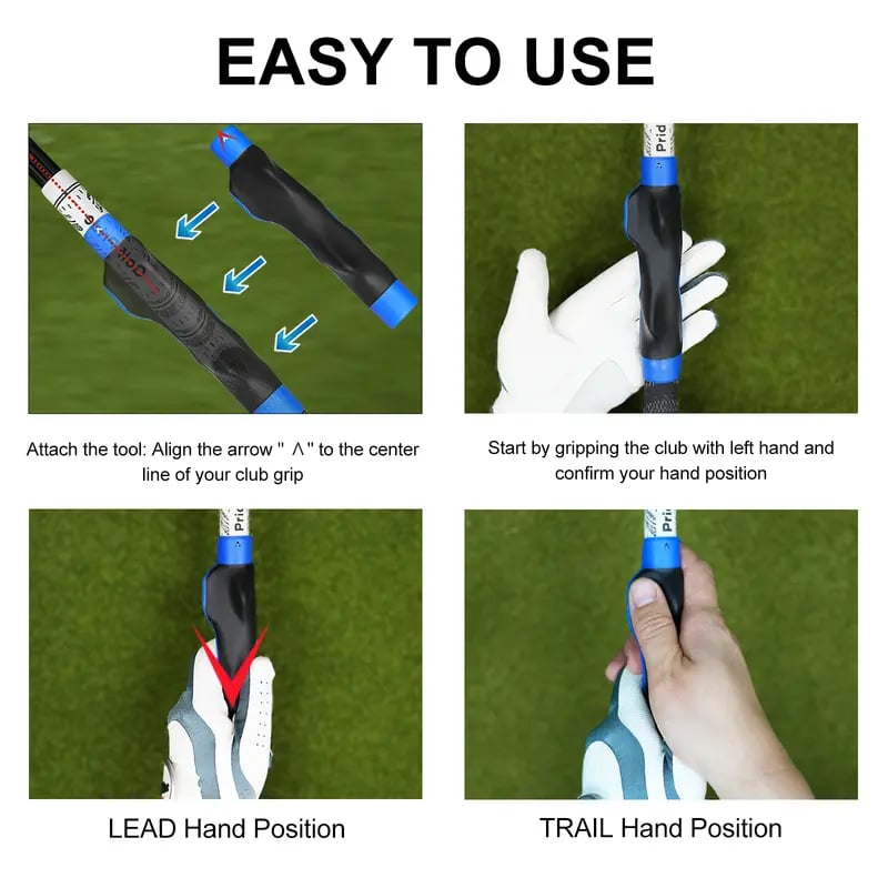 🔥Last Day 49% OFF - ⛳ Golf Grip Trainer—Fix Swing Grip, Fix Hand Position & Grasp, Master Correct Grip Posture