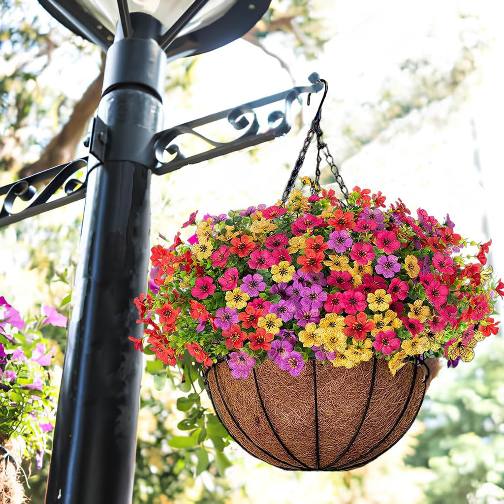 🔥Simulated Hanging Flower Basket🌸No Watering, No Wilting💧—Just a Picture Perfect Home Every Single Day.