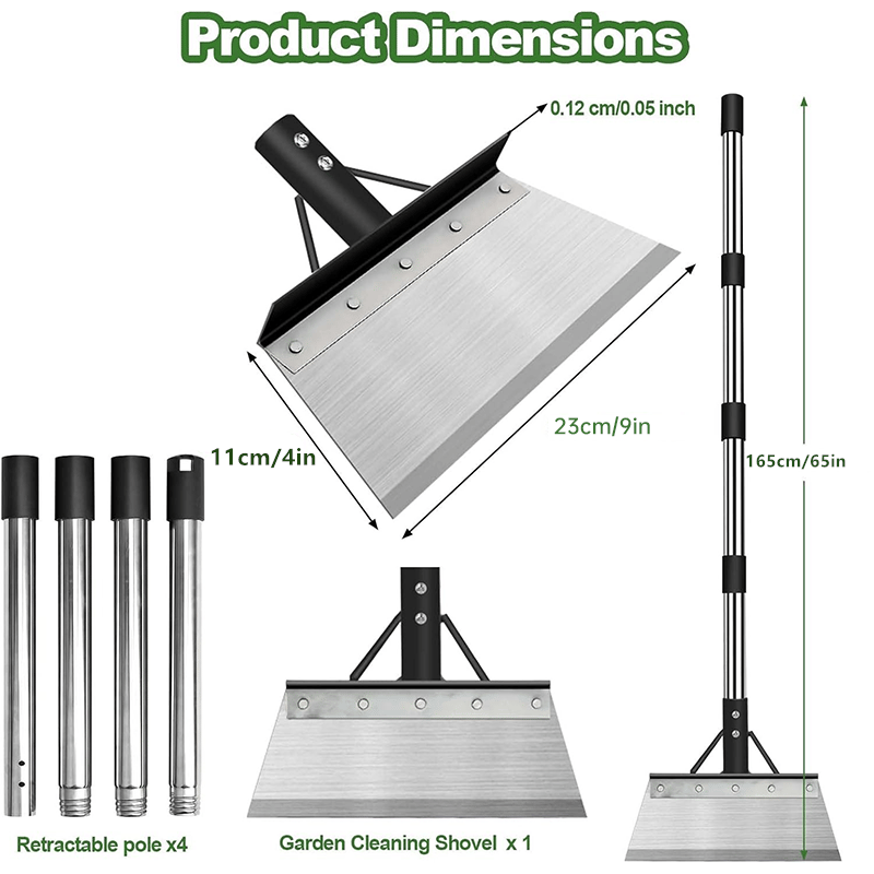 🔥Last Day 49% OFF👍Heavy-Duty Multi-Purpose Garden Scraper & Ice Breaker