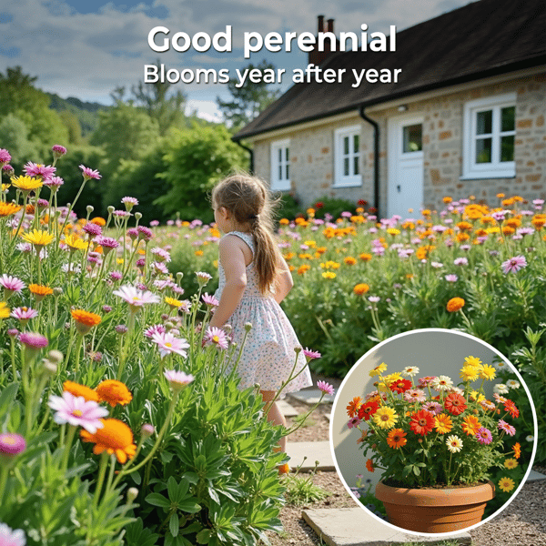 🔥🌱Premium Hardy Mixed Perennial Flowers Seeds | Over 20 Varieties | Perfect for Beginners