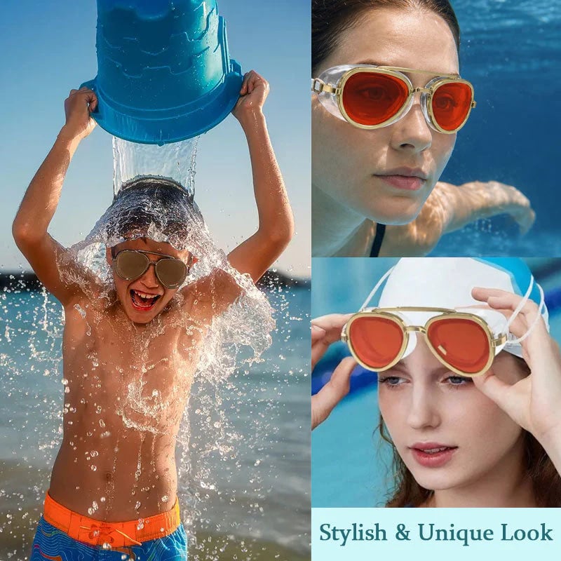 😎✨SummerVibe Reflective Swim Goggles