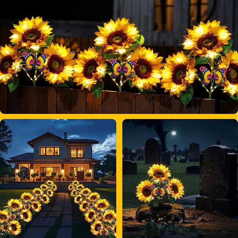 🌻Hot Sale 49% OFF- 🌞Solar LED Sunflower Garden Lights