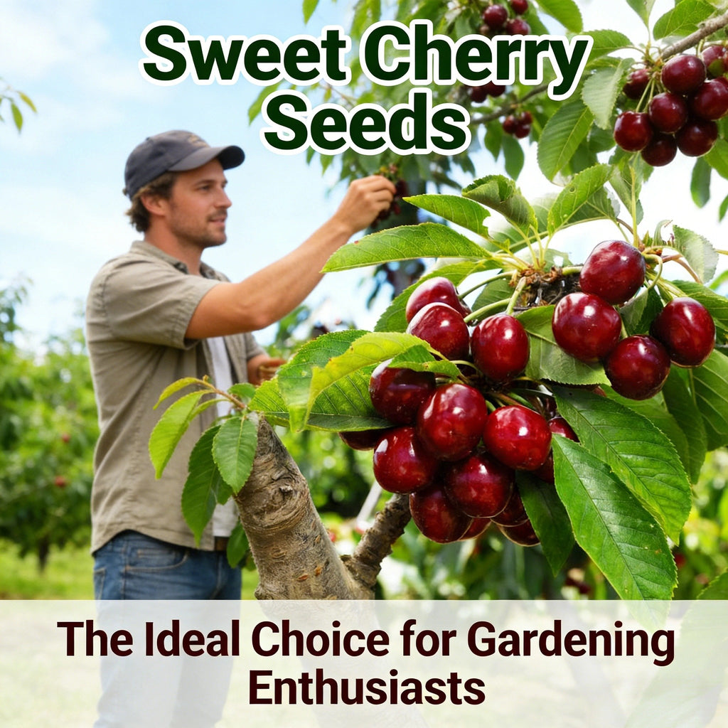 🍒 (New Harvest) Sweet Cherry Seeds 🌿Pre-Primed for High Germination (99% Germination)