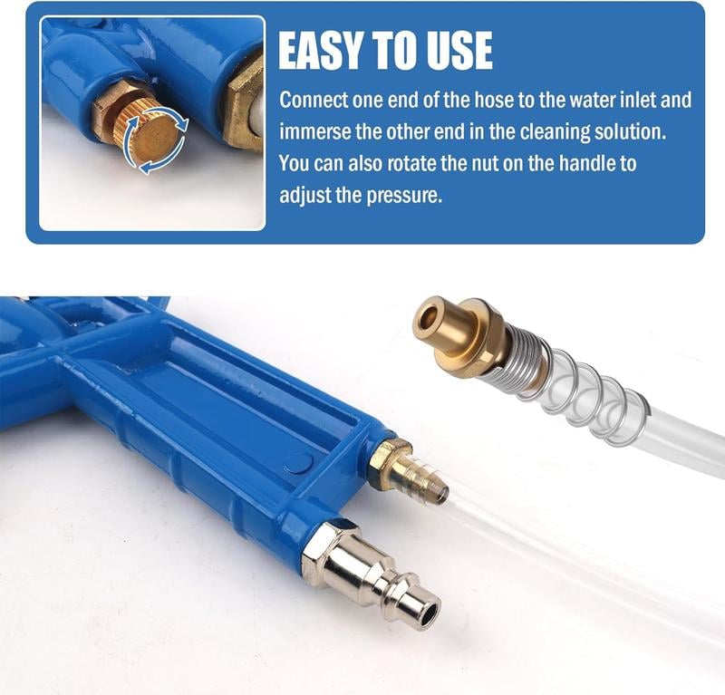 🔥LAST DAY 50% OFF - 🛠️💧High-Pressure Pneumatic Air Blow Gun with Extended Nozzle for Engine & Mechanical Deep Cleaning