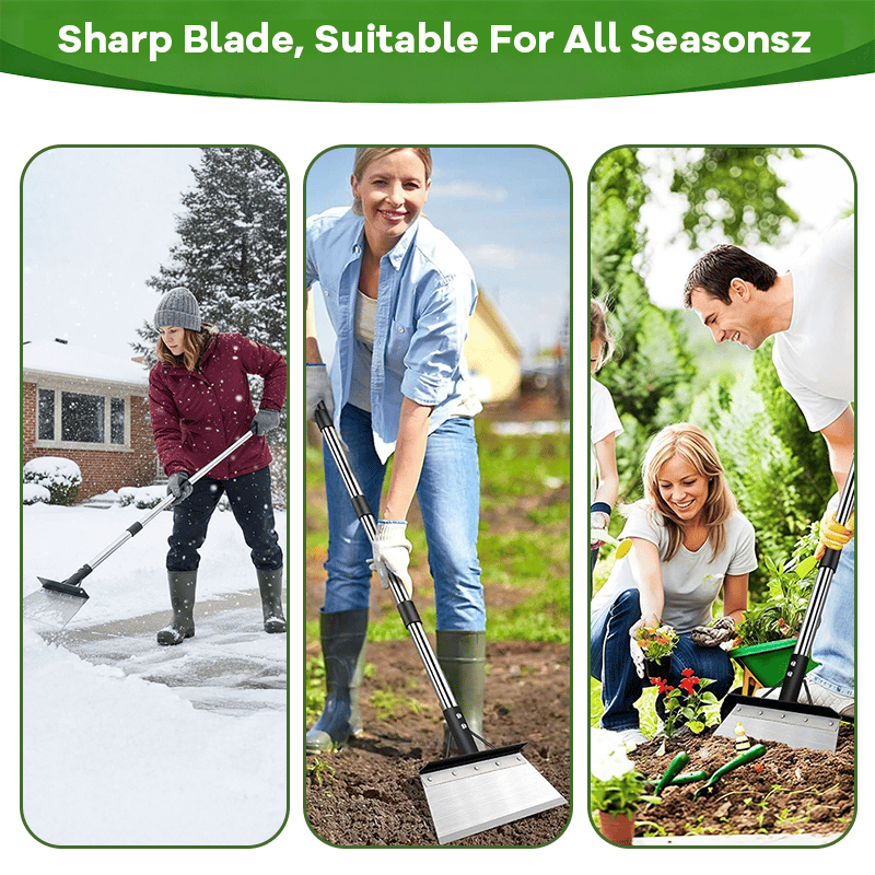🔥Last Day 49% OFF👍Heavy-Duty Multi-Purpose Garden Scraper & Ice Breaker