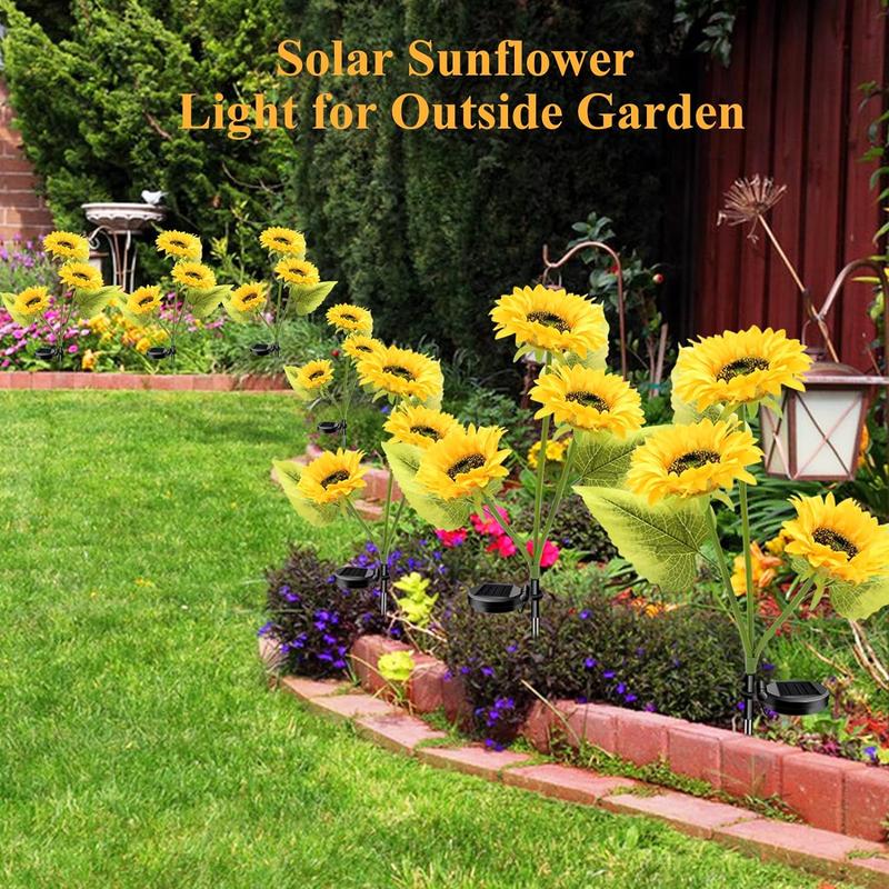🌻Hot Sale 49% OFF- 🌞Solar LED Sunflower Garden Lights