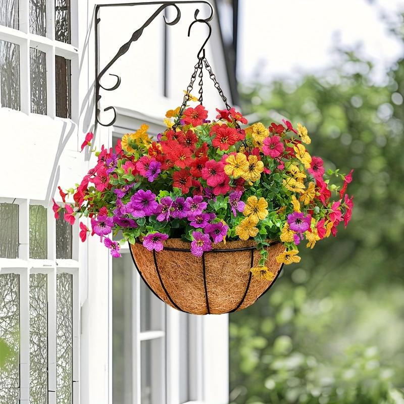 🔥Simulated Hanging Flower Basket🌸No Watering, No Wilting💧—Just a Picture Perfect Home Every Single Day.