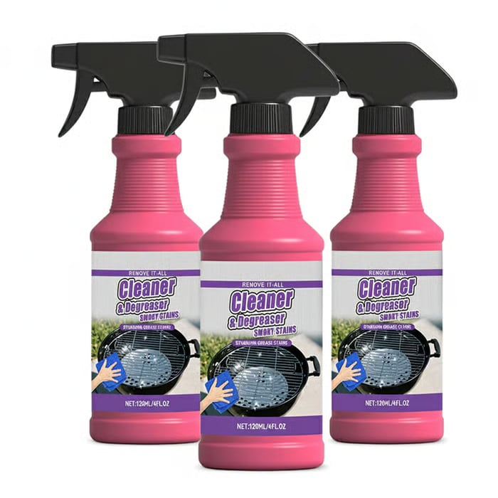 🔥Hot Sale🔥BBQ Non-toxic, Heavy Duty, No Residue Grill Cleaner Degreaser Spray