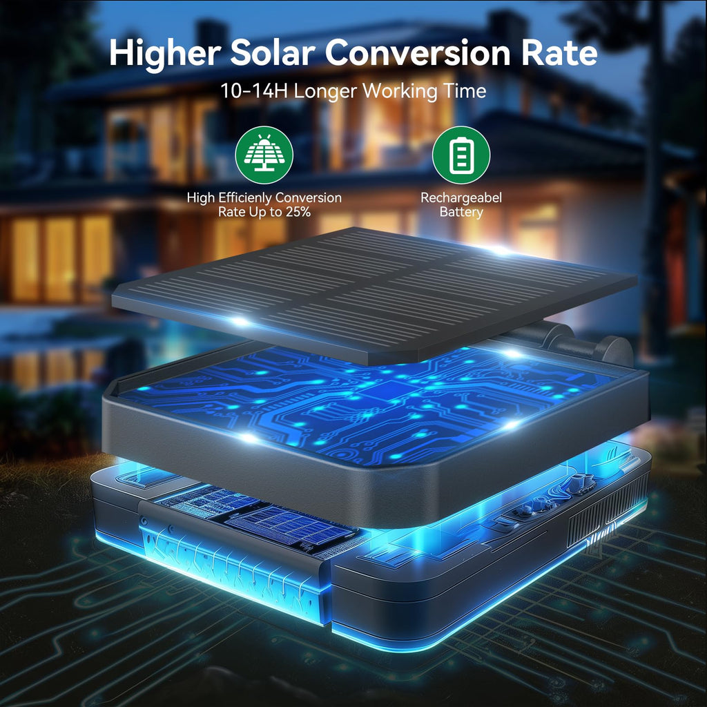 2026 Upgraded Solar-Powered Sunflower Light Waterproof for Outdoor Space🌻