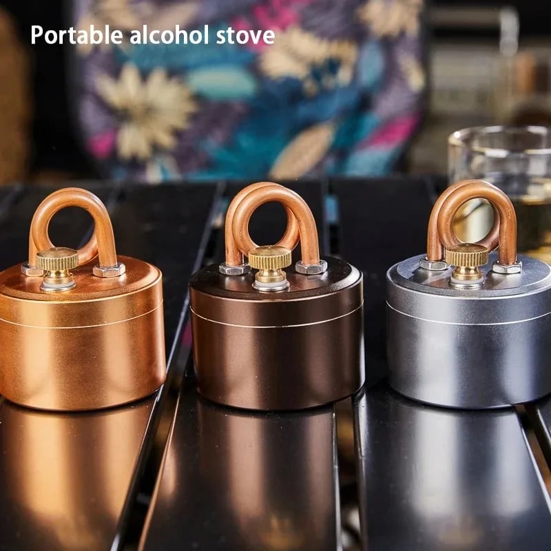 🎉LAST DAY 50% OFF -🔥High-Power Portable Mini Outdoor Spirit Burner & Alcohol Stove